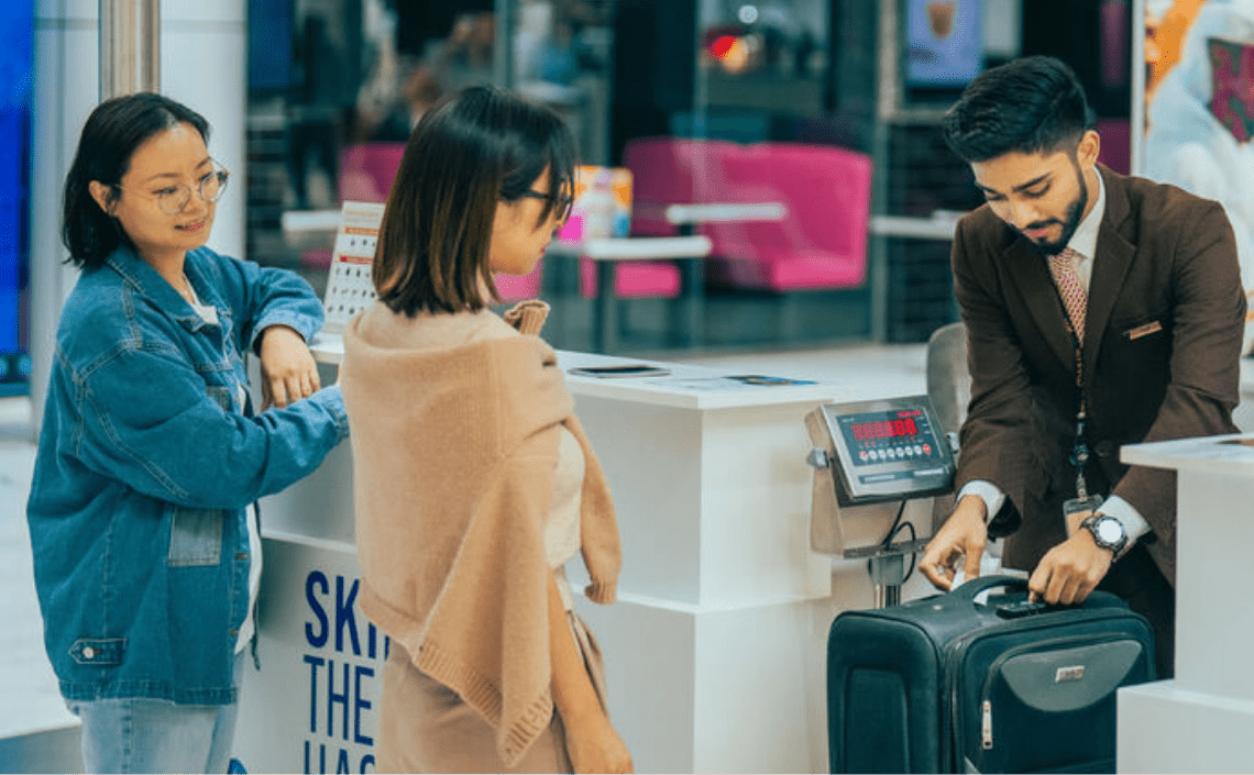 Airport check in services launch at Yas Mall
