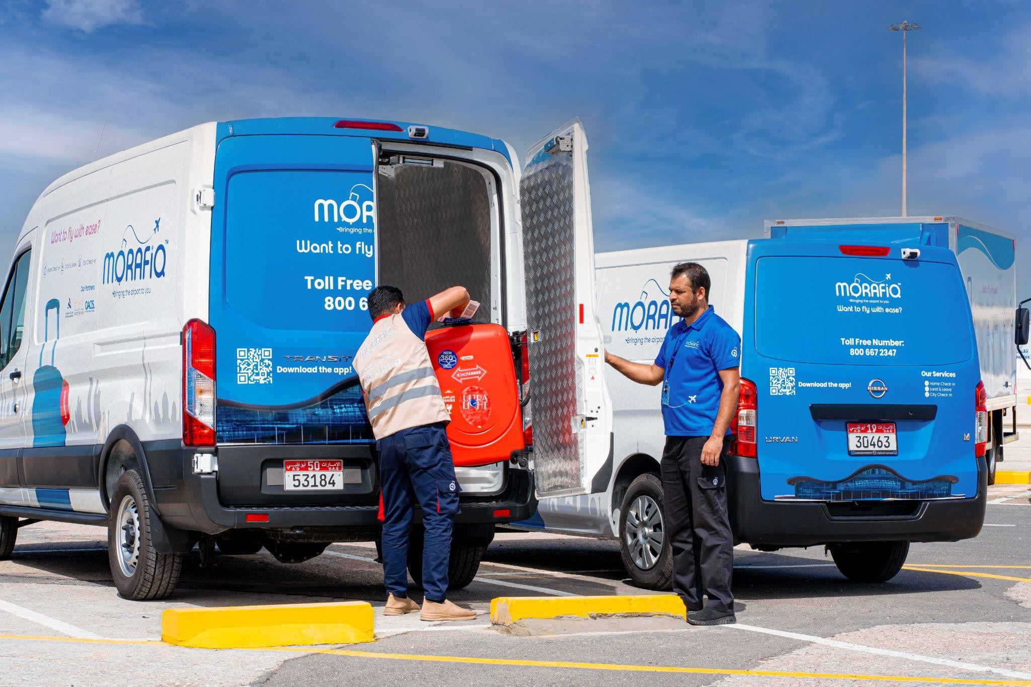 Morafiqs CCTV enabled fleet expert team ensure secure baggage transfer to airport