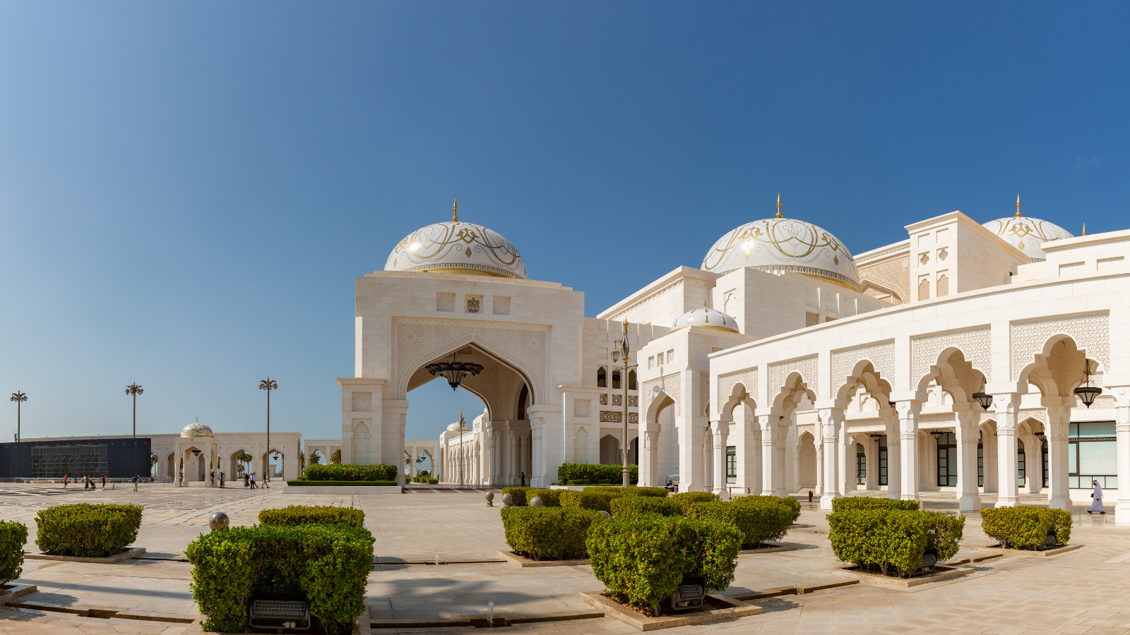 Best view in Abu Dhabi - Qasr Al Watan