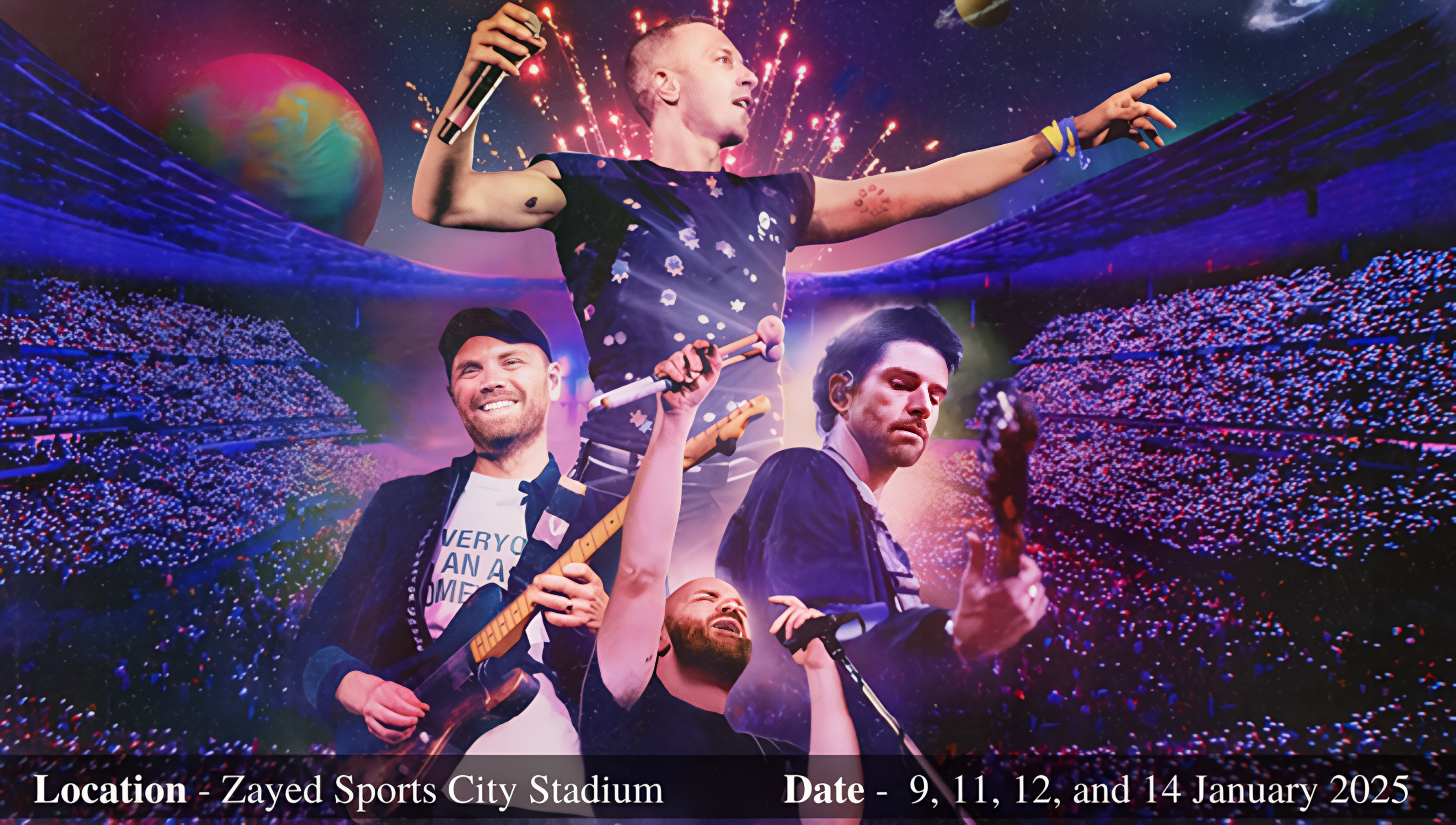 Coldplay Abu Dhabi Concert Event Details
