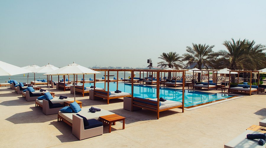 Relaxation at Yas Beach